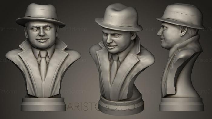 Busts and bas-reliefs of famous people (BUSTC_0008) 3D model for CNC machine